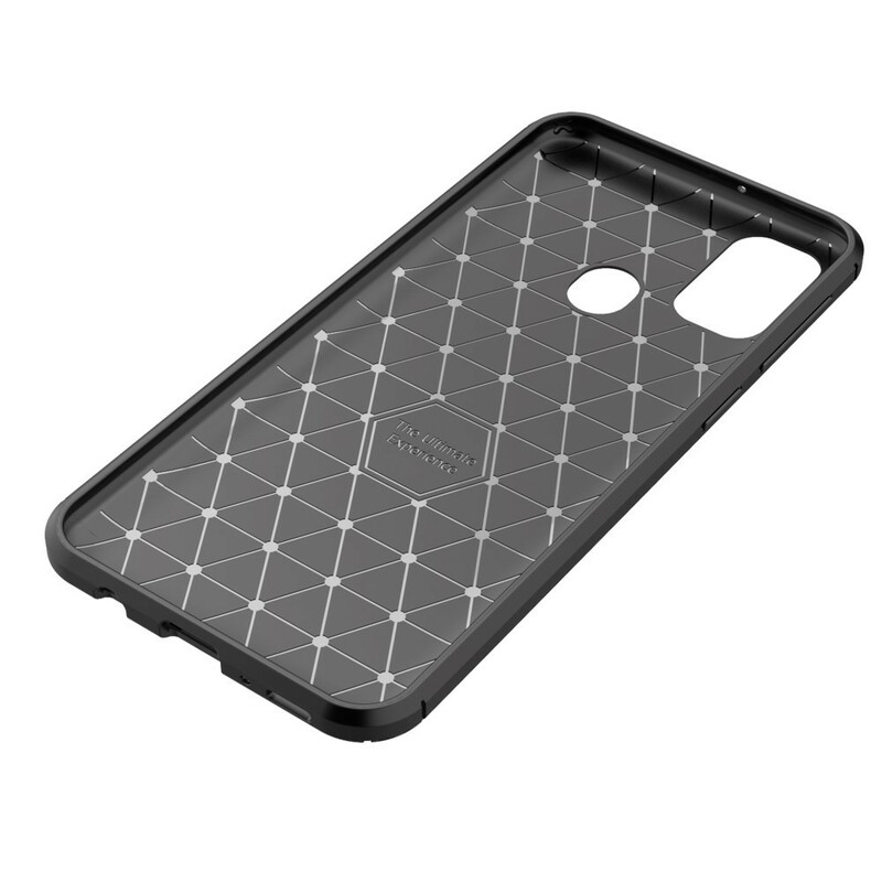 Coque Samsung Galaxy M31 Flexible Texture Fibre Carbone Coque Samsung Galaxy M31 Flexible Texture Fibre Carbone