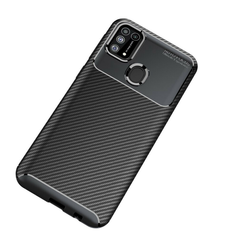 Coque Samsung Galaxy M31 Flexible Texture Fibre Carbone Coque Samsung Galaxy M31 Flexible Texture Fibre Carbone