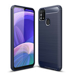 Coque Samsung Galaxy M31 Fibre Carbone Brossée Coque Samsung Galaxy M31 Fibre Carbone Brossée