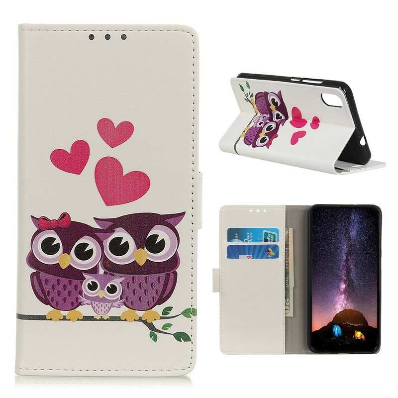 Housse Xiaomi Redmi 9A Famille de Hiboux Housse Xiaomi Redmi 9A Famille de Hiboux