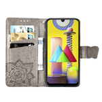 Housse Samsung Galaxy M31 Demi Papillons Housse Samsung Galaxy M31 Demi Papillons