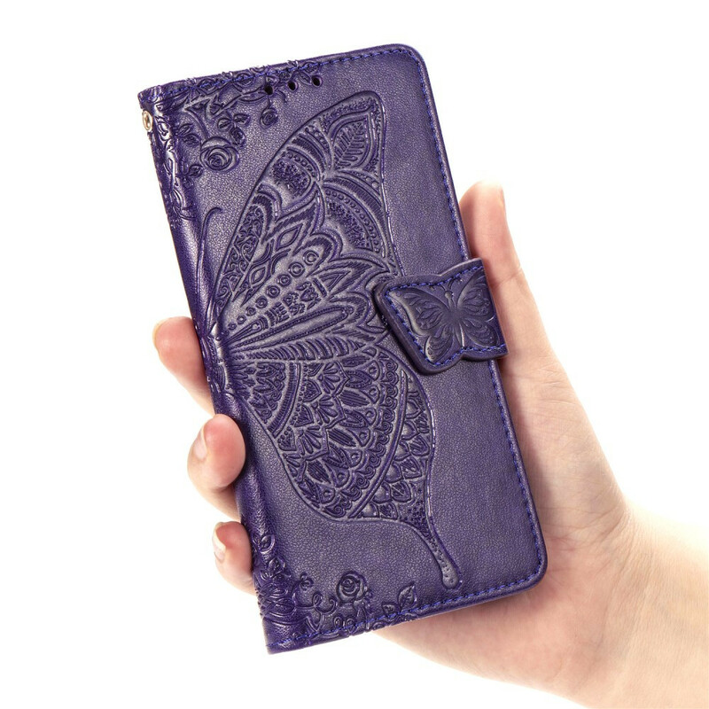 Housse Samsung Galaxy M31 Demi Papillons Housse Samsung Galaxy M31 Demi Papillons