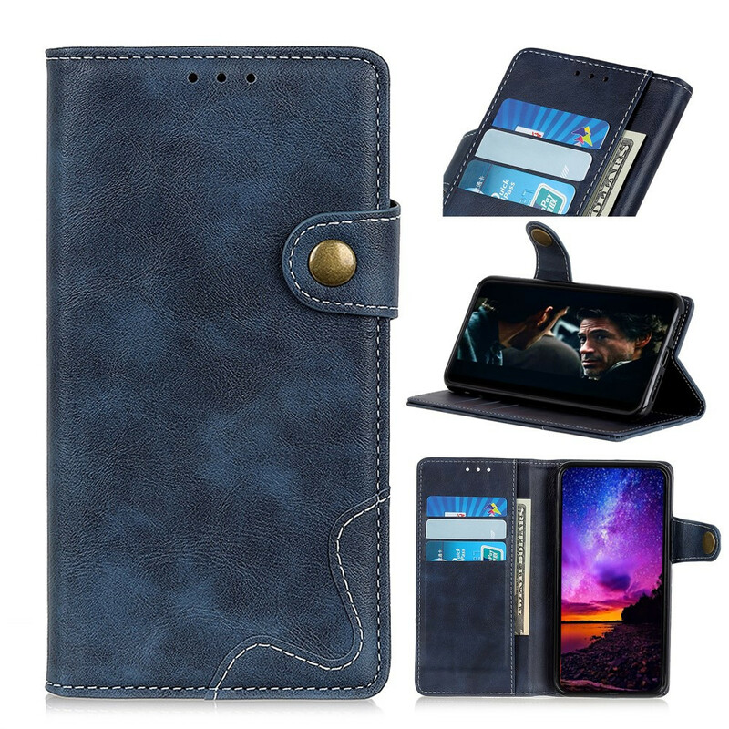 Housse Xiaomi Redmi 9A Artistique Couture Bouton Housse Xiaomi Redmi 9A Artistique Couture Bouton