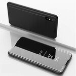 View Cover Xiaomi Redmi 9A Miroir et Simili Cuir View Cover Xiaomi Redmi 9A Miroir et Simili Cuir