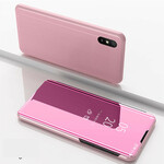 View Cover Xiaomi Redmi 9A Miroir et Simili Cuir View Cover Xiaomi Redmi 9A Miroir et Simili Cuir