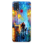 Coque Samsung Galaxy M31 Promenade en Famille Coque Samsung Galaxy M31 Promenade en Famille