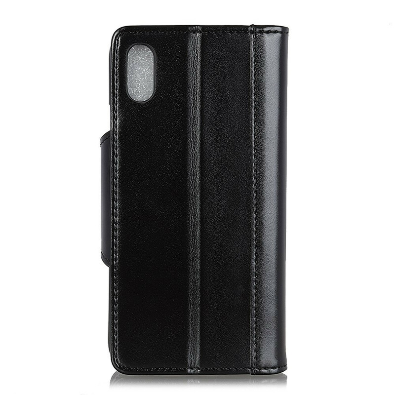 Housse Xiaomi Redmi 9A Simili Cuir Fermeture Élégance Housse Xiaomi Redmi 9A Simili Cuir Fermeture Élégance