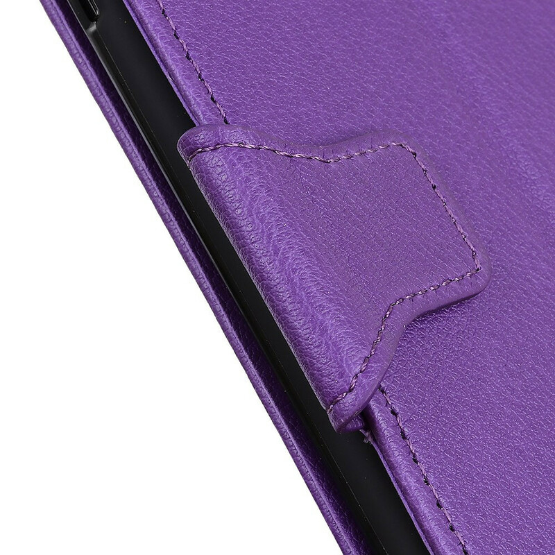 Housse Xiaomi Redmi 9A Effet Cuir Litchi Fermoir Housse Xiaomi Redmi 9A Effet Cuir Litchi Fermoir