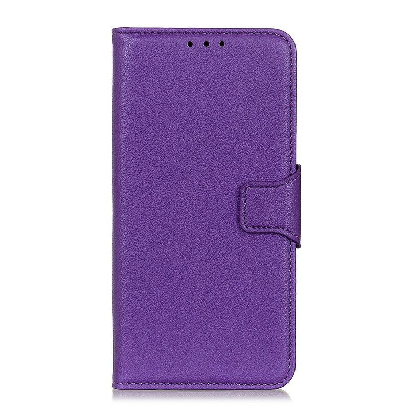 Housse Xiaomi Redmi 9A Effet Cuir Litchi Fermoir Housse Xiaomi Redmi 9A Effet Cuir Litchi Fermoir