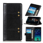 Housse Xiaomi Redmi 9A Effet Cuir Antique Housse Xiaomi Redmi 9A Effet Cuir Antique