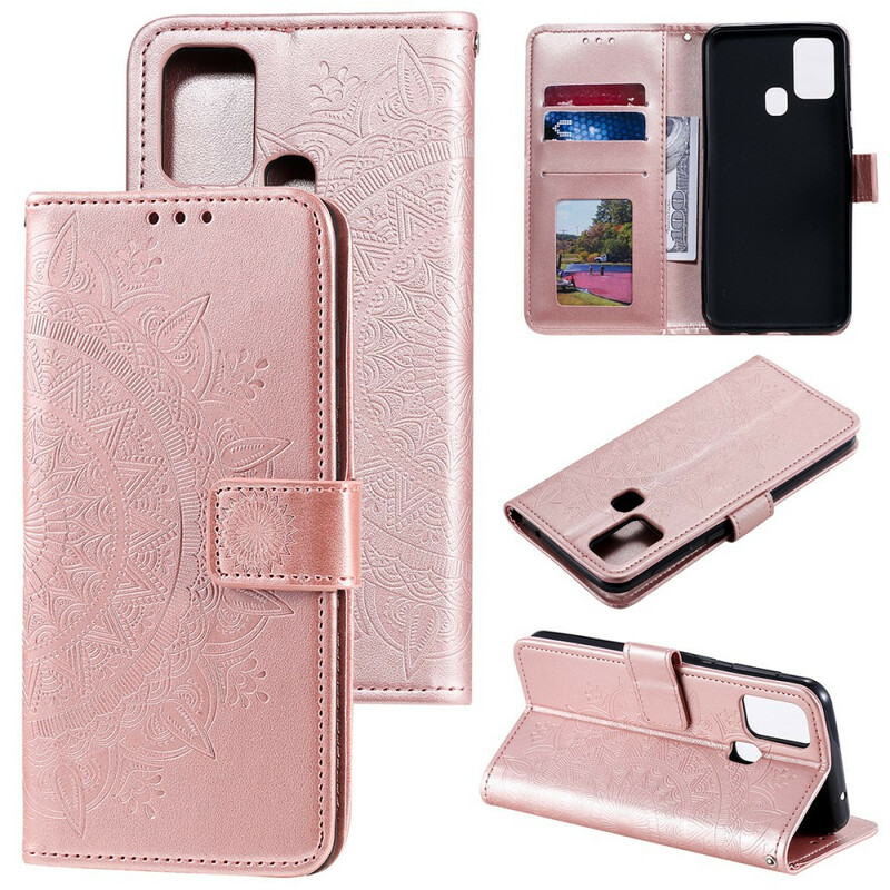 Housse Samsung Galaxy M31 Mandala Soleil Housse Samsung Galaxy M31 Mandala Soleil