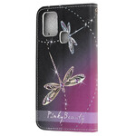 Housse Samsung Galaxy M31 Libellules à Lanière Housse Samsung Galaxy M31 Libellules à Lanière