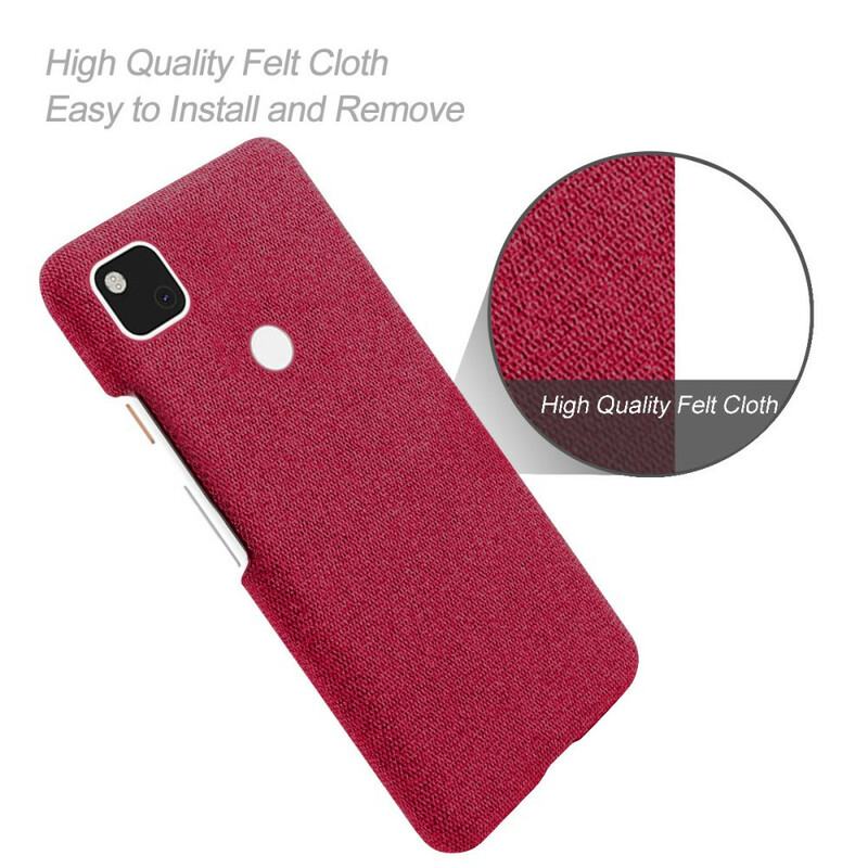 Coque Google Pixel 4a Texture Tissu KSQ