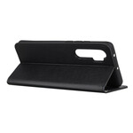 Housse OnePlus Nord Effet Cuir Classique Housse OnePlus Nord Effet Cuir Classique