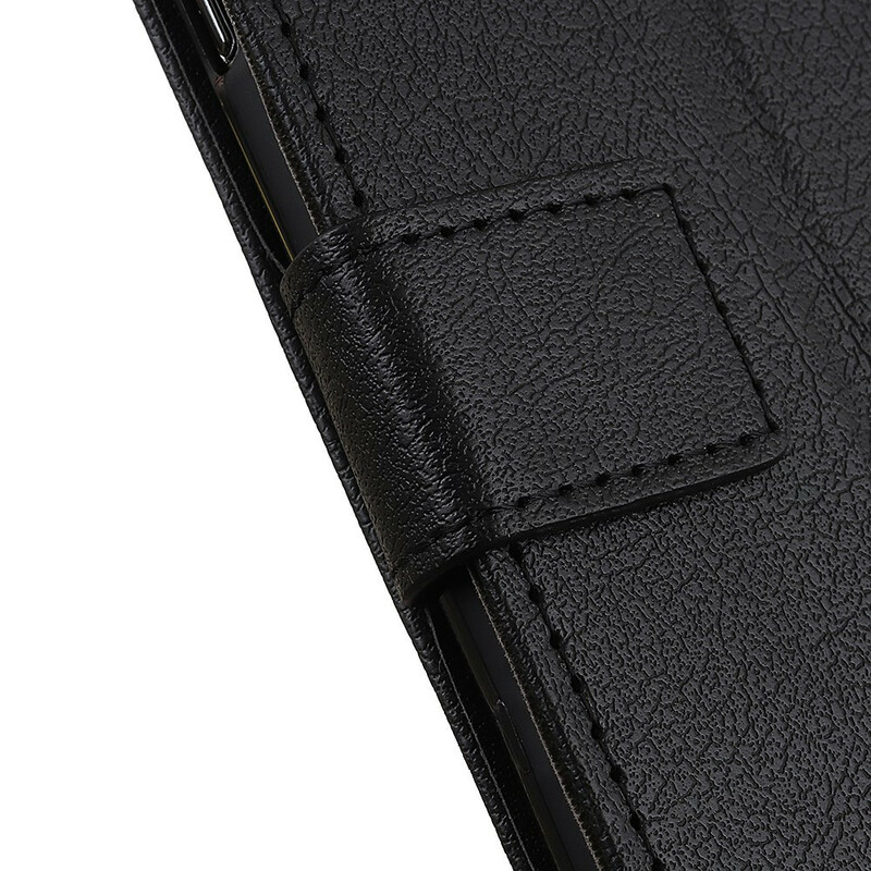 Housse OnePlus Nord Effet Cuir Classique Housse OnePlus Nord Effet Cuir Classique