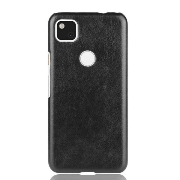 Coque Google Pixel 4a Effet Cuir Litchi Performance