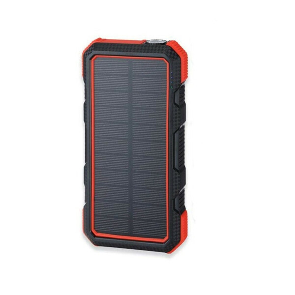 Banque Énergie Solaire Sans Fil Double Port USB 20000mAh