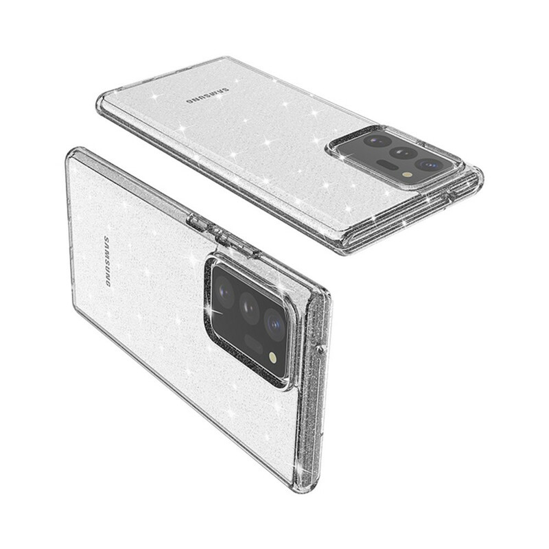 Coque Samsung Galaxy Note 20 Ultra Poudre de Paillettes
