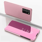 View Cover Samsung Galaxy Note 20 Ultra Miroir et Simiii Cuir View Cover Samsung Galaxy Note 20 Ultra Miroir et Simiii Cuir