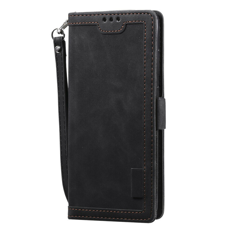 Housse Samsung Galaxxy Note 20 Ultra Simili Cuir Rétro avec Lanière Housse Samsung Galaxxy Note 20 Ultra Simili Cuir Rétro avec Lanière