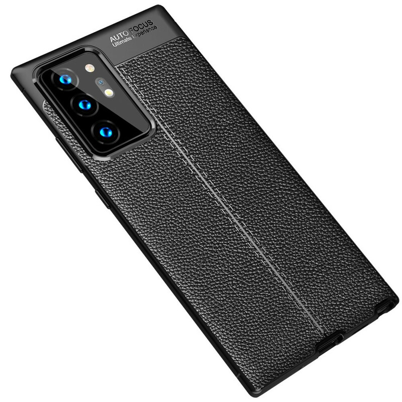 Coque Samsung Galaxy Note 20 Ultra Flexible Texture Fibre Carbone