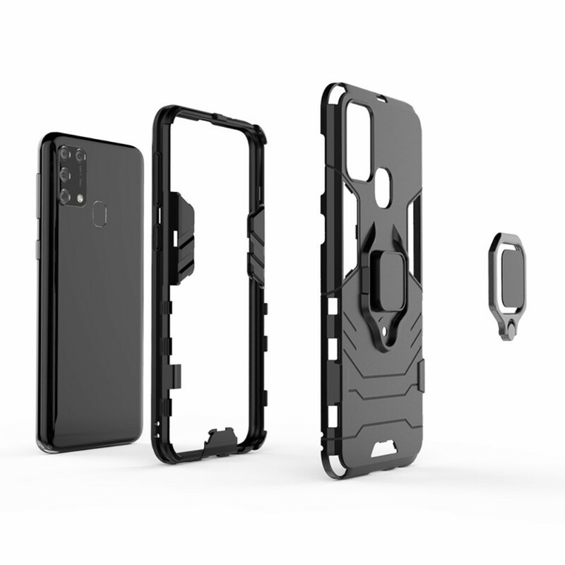 Coque Samsung Galaxy M31 Ring Résistante Coque Samsung Galaxy M31 Ring Résistante