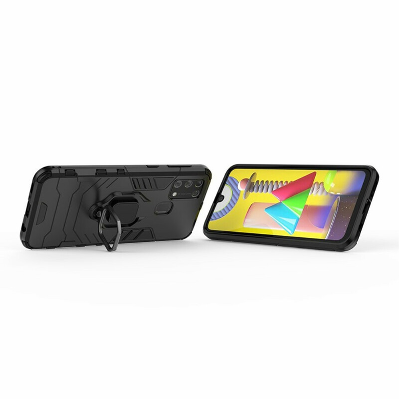 Coque Samsung Galaxy M31 Ring Résistante Coque Samsung Galaxy M31 Ring Résistante
