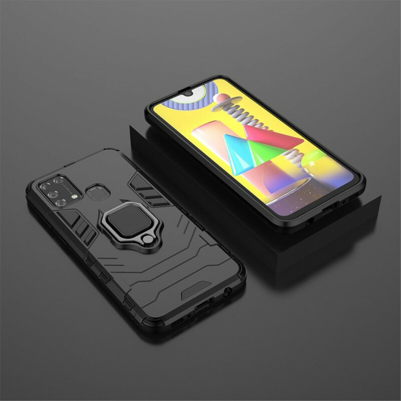 Coque Samsung Galaxy M31 Ring Résistante Coque Samsung Galaxy M31 Ring Résistante