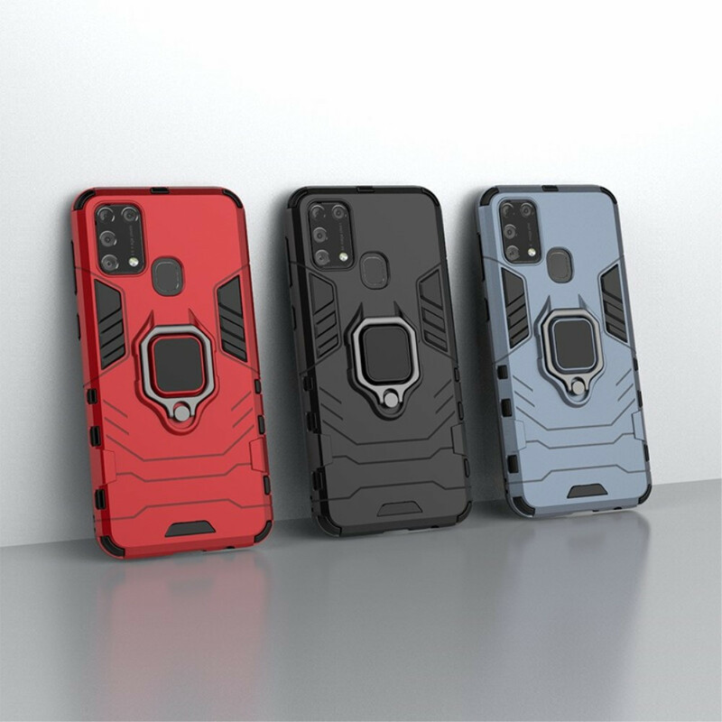 Coque Samsung Galaxy M31 Ring Résistante Coque Samsung Galaxy M31 Ring Résistante