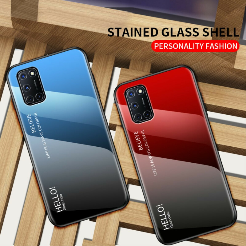 Coque Oppo A72 Verre Trempé Hello