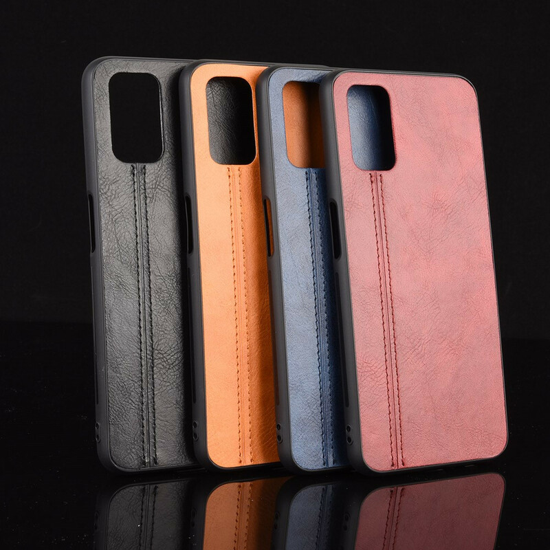 Coque Oppo A72 Effet Cuir Couture Coque Oppo A72 Effet Cuir Couture