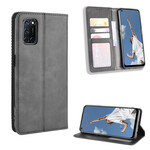 Flip Cover Oppo A72 Effet Cuir Vintage Stylisé Flip Cover Oppo A72 Effet Cuir Vintage Stylisé
