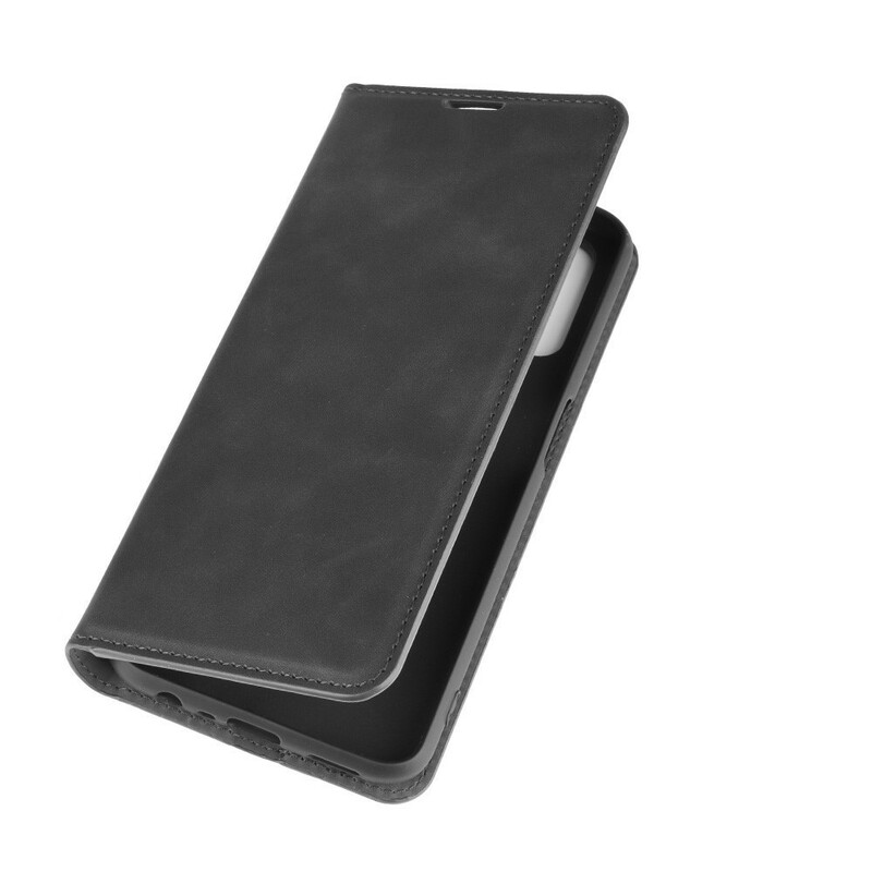 Flip Cover Oppo A72 Effet Cuir Douceur