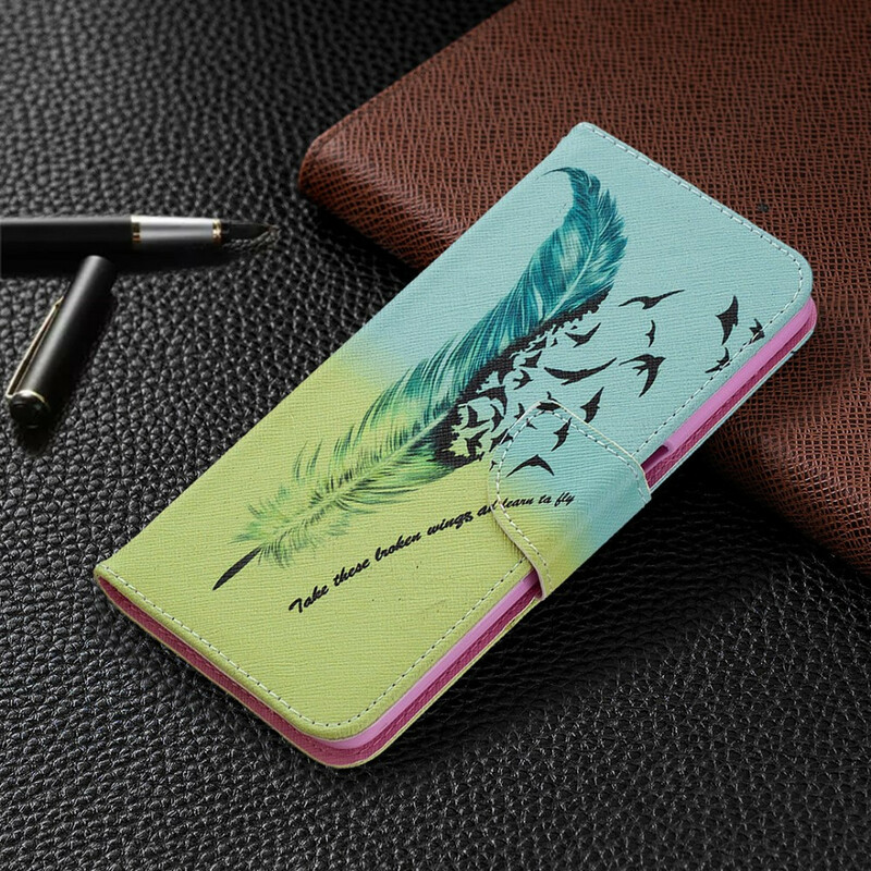 Housse Oppo A72 Plume Learn To Fly