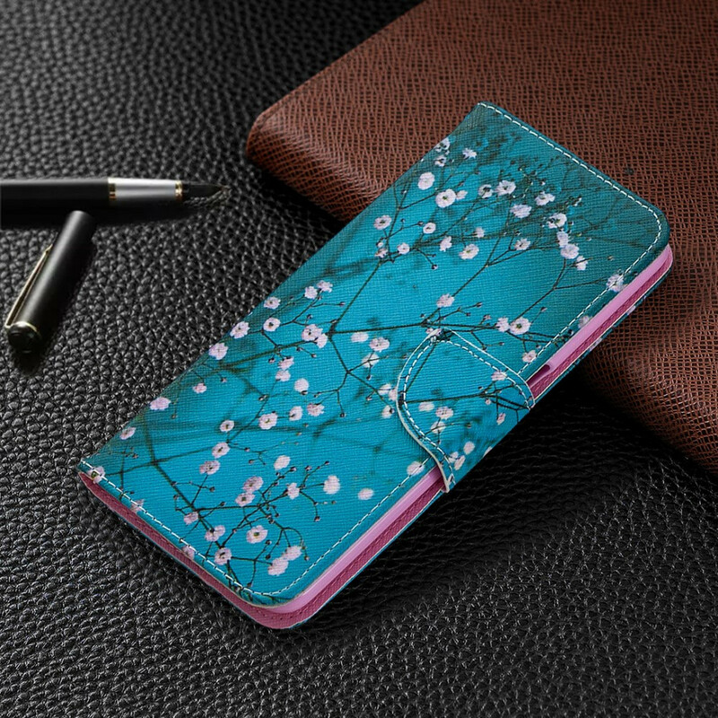 Housse Oppo A72 Arbre en Fleurs