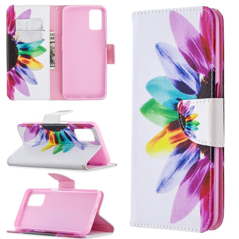 Housse Oppo A72 Fleur Aquarelle Housse Oppo A72 Fleur Aquarelle