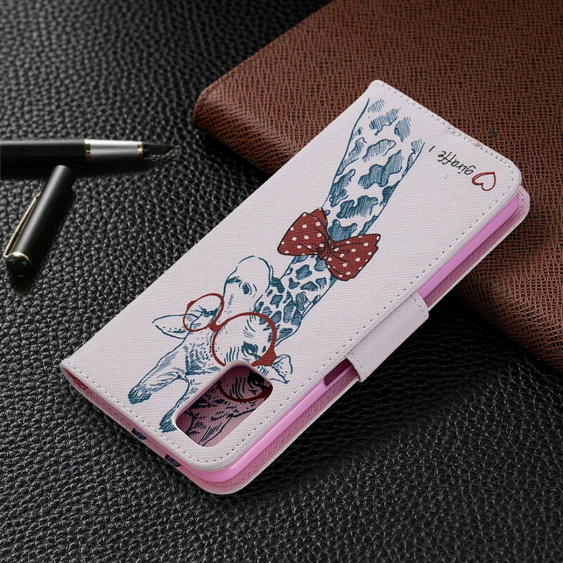 Housse Oppo A72 Girafe Intello