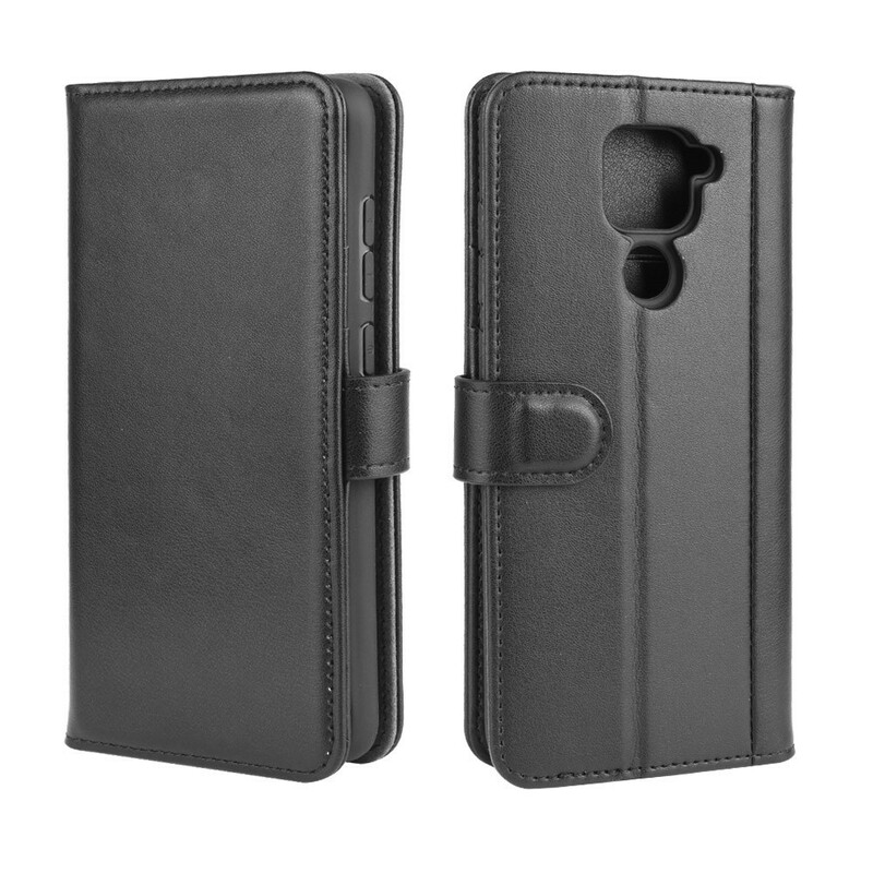 Housse Xiaomi Redmi Note 9 Cuir Véritable Fendu Housse Xiaomi Redmi Note 9 Cuir Véritable Fendu