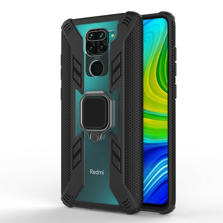 Coque Xiaomi Redmi Note 9 Warrior avec Anneau