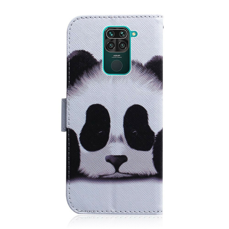 Housse Xiaomi Redmi Note 9 Face de Panda
