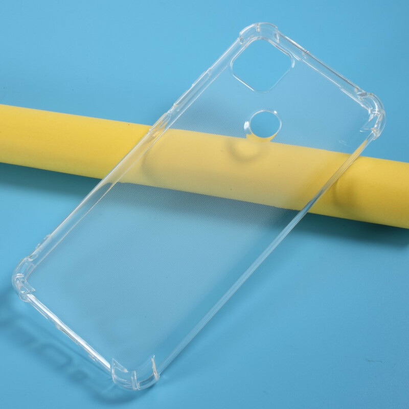 Coque Xiaomi Redmi 9C Transparente Coins Renforcés