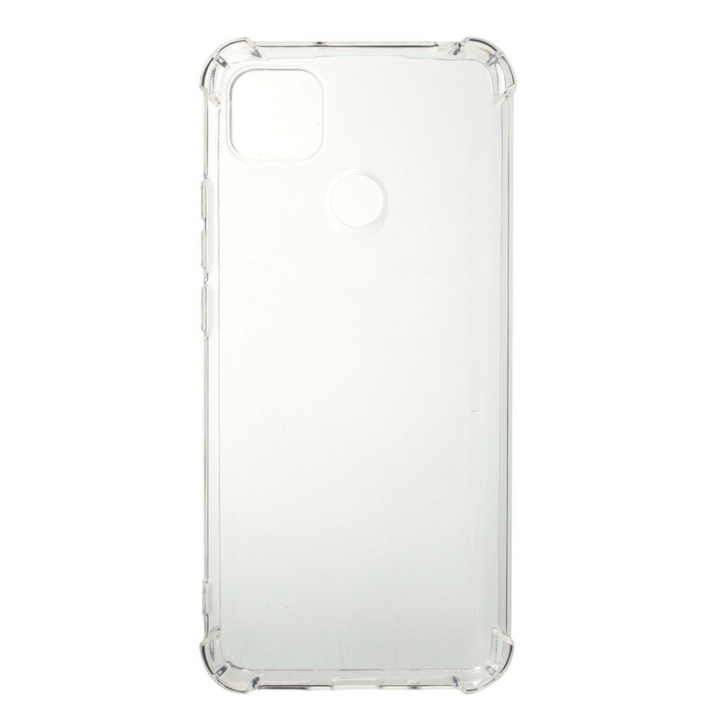 Coque Xiaomi Redmi 9C Transparente Coins Renforcés