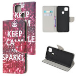 Housse Xiaomi Redmi 9C Keep Calm and Sparkle Housse Xiaomi Redmi 9C Keep Calm and Sparkle