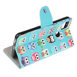 Housse Xaiomi Redmi 9C Multiples Hiboux Housse Xaiomi Redmi 9C Multiples Hiboux