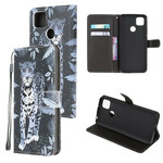 Housse Xiaomi Redmi 9C Léopard à Lanière Housse Xiaomi Redmi 9C Léopard à Lanière