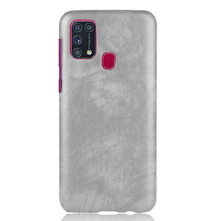 Coque Samsung Galaxy M31 Effet Cuir Litchi Performance