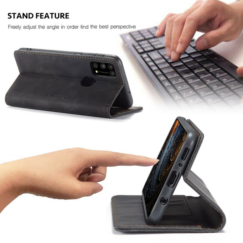 Flip Cover Samsung Galaxy M31 CASEME Simili Cuir Flip Cover Samsung Galaxy M31 CASEME Simili Cuir