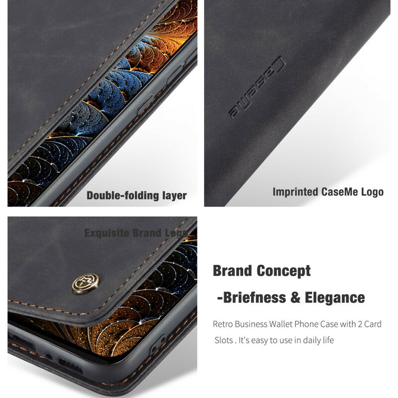 Flip Cover Samsung Galaxy M31 CASEME Simili Cuir Flip Cover Samsung Galaxy M31 CASEME Simili Cuir