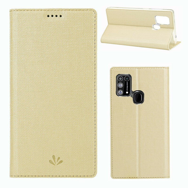 Flip Cover Samsung Galaxy M31 Texturée VILI DMX Flip Cover Samsung Galaxy M31 Texturée VILI DMX