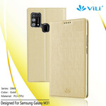 Flip Cover Samsung Galaxy M31 Texturée VILI DMX Flip Cover Samsung Galaxy M31 Texturée VILI DMX